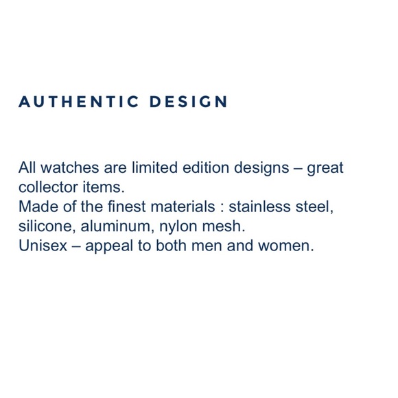 Vilebrequin Unisex Limited Edition Logo Watch